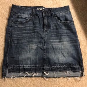 Rewash Dark Wash Denim Skirt